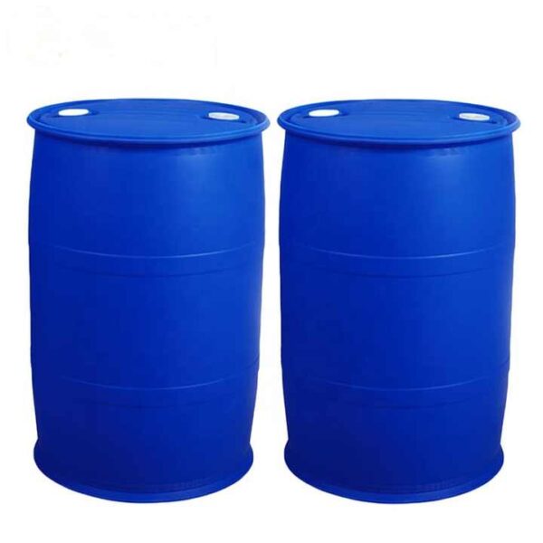 Blue drum barrels