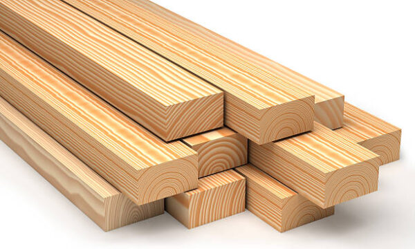 Lumber, Stacked wooden planks - Image 2