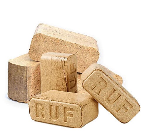 Wood briquette